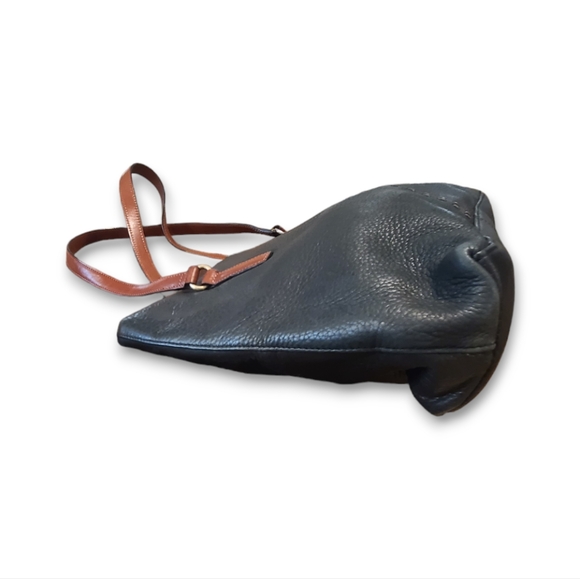 Fossil Leather Hand Bag with Stitch Detail - Picture 8 of 16